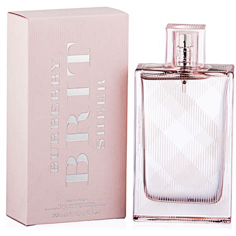 what does burberry brit sheer perfume smell like|burberry sheer perfume women.